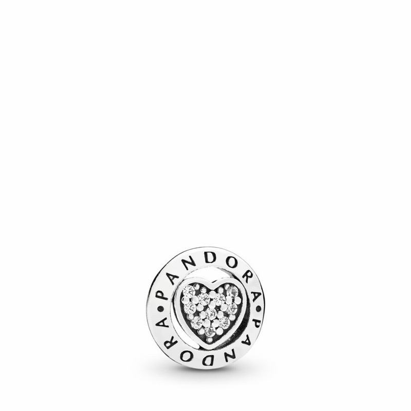 Pandora Signature Heart Petite Locket Charm Silver Egypt VU7319258
